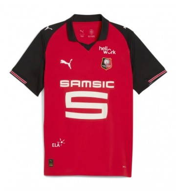 Stade Rennais Quentin Merlin #26 Hjemmebanetrøje 2025-26 Kortærmet